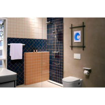  Coloană de duș Hansgrohe, Activera S, cu baterie termostatică Ecostat Fine, crom